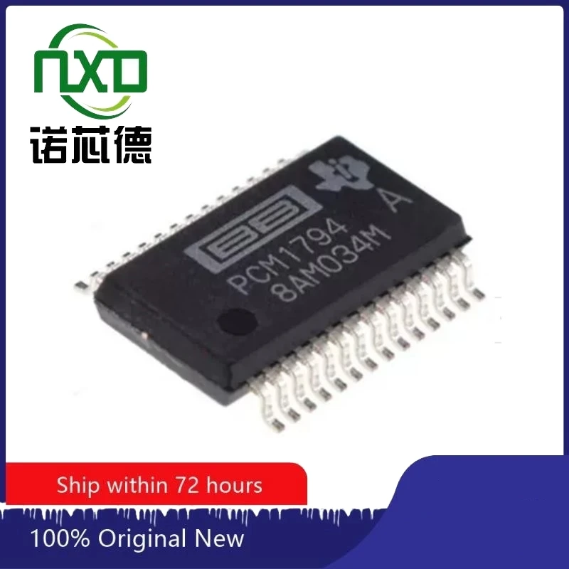 5PCS/LOT  PCM1794ADBR PCM1794AQDBRQ1 SSOP28 Audio decoding chip  Brand new original Free shipping