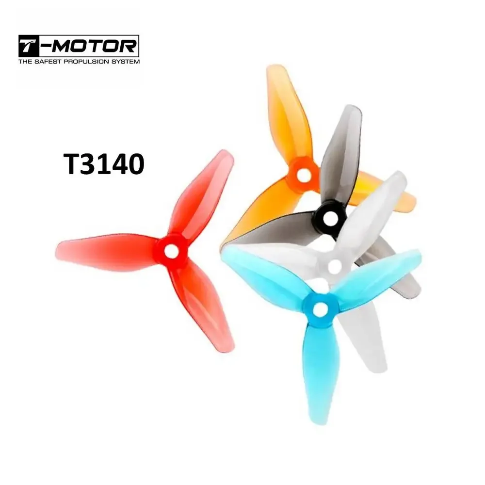 

20 шт./10 пар T-мотор T3140 3140 3-лопастной Пропеллер CW CCW для RC Drone FPV Racing бесщеточный двигатель
