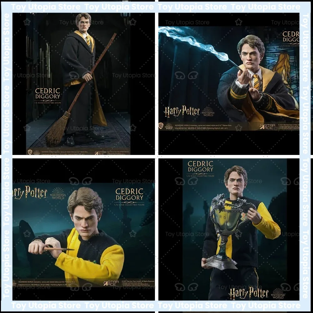 En Stock Star Ace Toys 1/6 Harry Potter Cedric Diggory Figura de Acción Articulada Modelo Coleccionable Juguete de Regalo