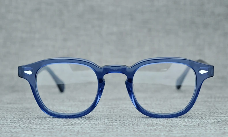 Lemtosh Lesebrille für Herren und Damen, Luxusmarke, Vintage-Acetatrahmen, Johnny Depp Presbyopie-Brille, Dioptrien +1,0 +2,0 +4,0 – Detail 12