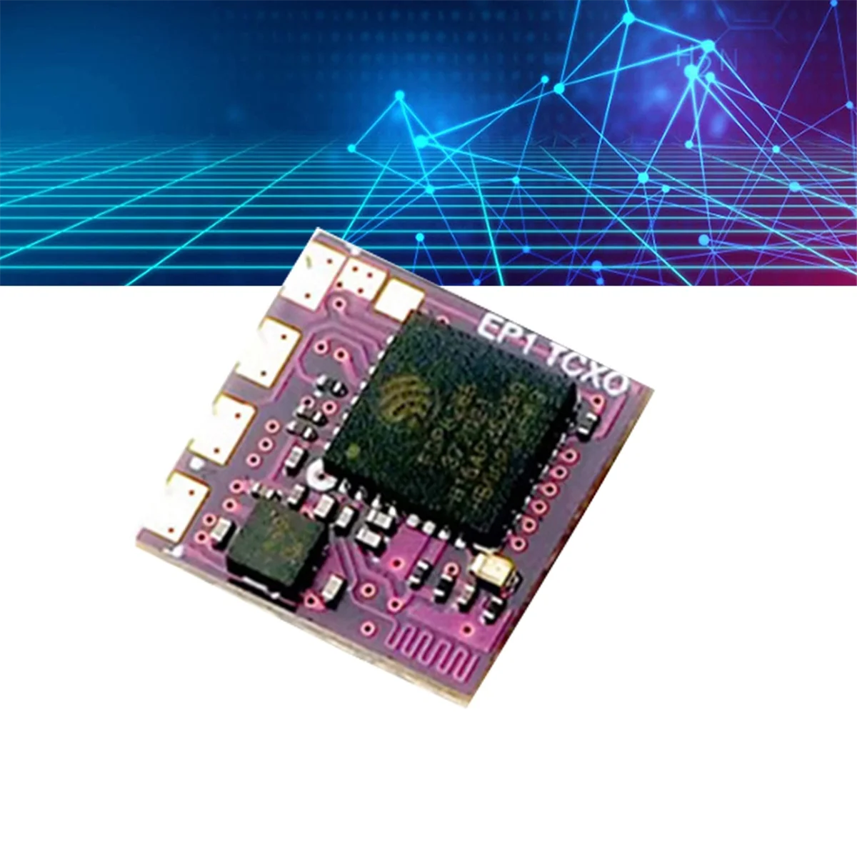 Happymodel เครื่องรับสัญญาณ EP1 2.4 ghxo ESP8285 elrs Micro-สำหรับแข่ง FPV Drone 25Hz-500Hz EP1 TCXO