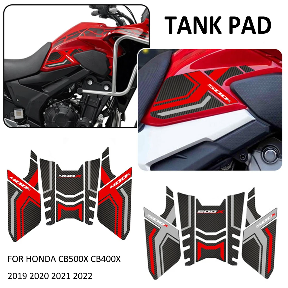 

For Honda CB500X CB400X CB 500 400 X 2019 2020 2021 2022 Motorcycle Anti Slip Fuel Oil Tank Pad Protector Side Knee Grip Sticker