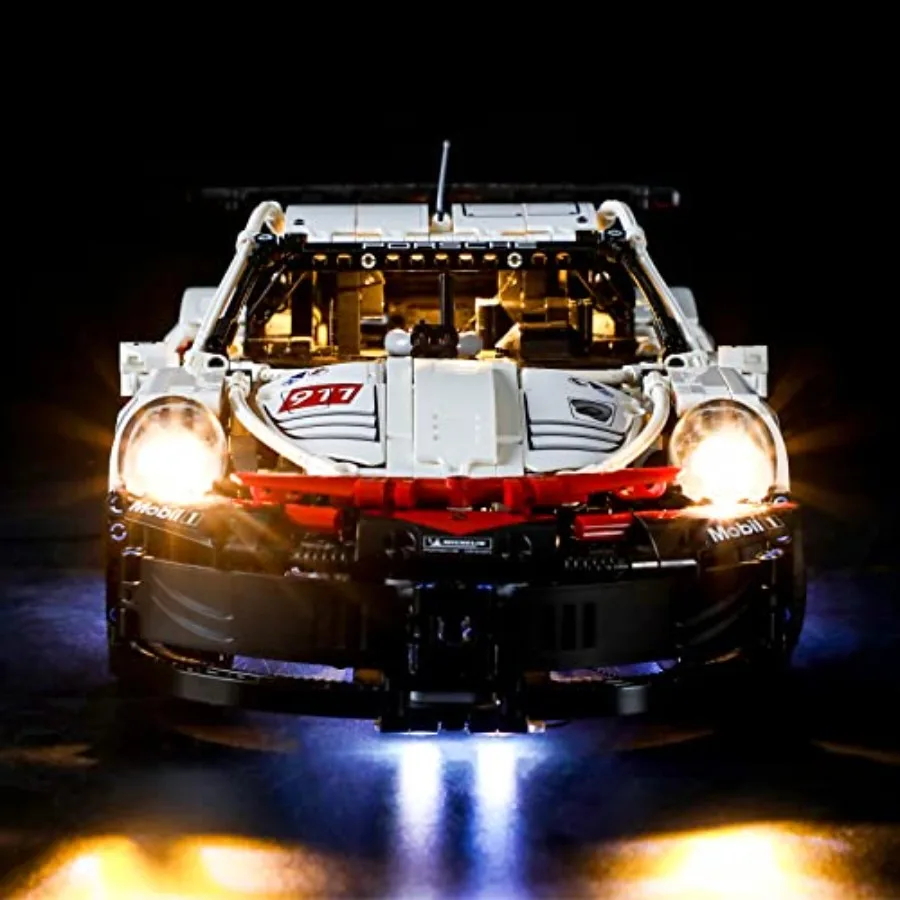 Led Lighting Kit for Technic 911 RSR - Compatible with 42096 Building Blocks Model- Not Include The Set Remote-Control Version