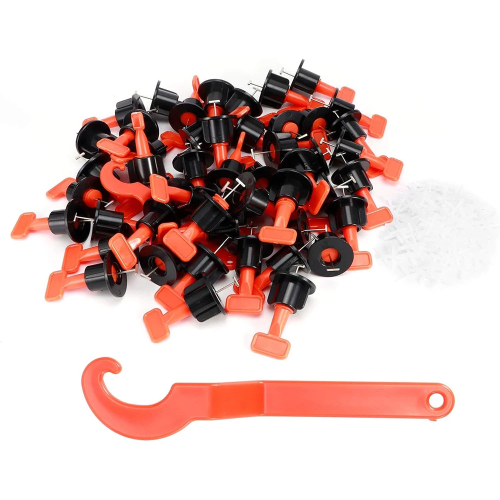 

Tile Leveler Spacers Reusable Tile Leveling System Kit Tile levelers Installation Tool for Construction Building Walls Floors