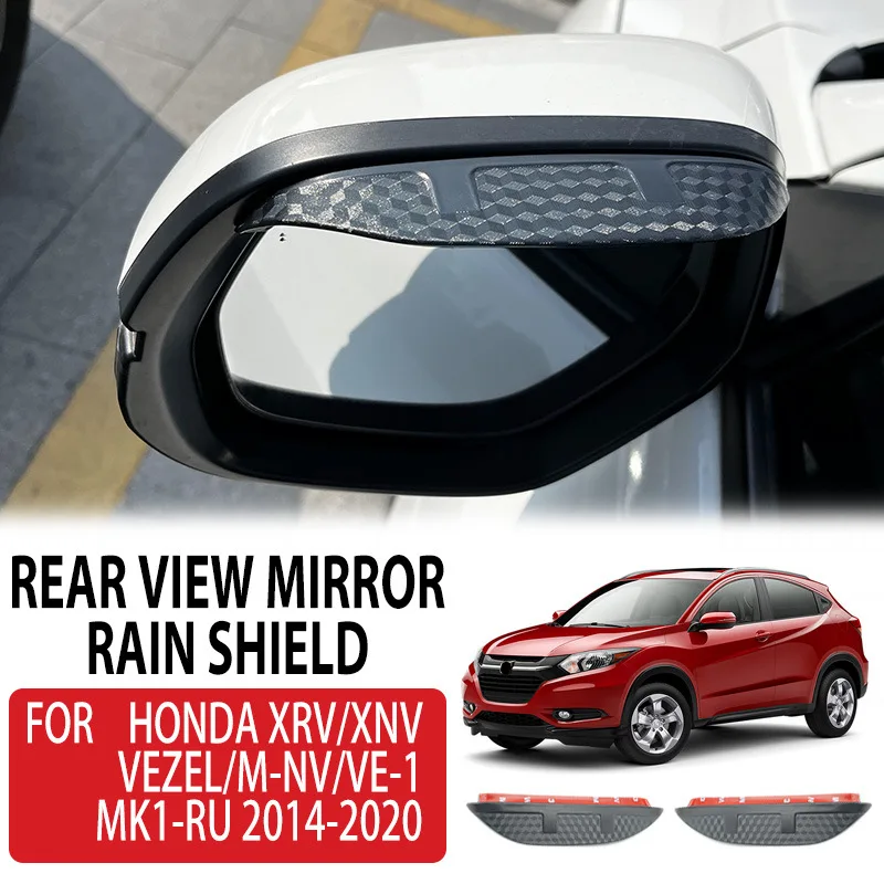 

For Honda VEZEL XRV XNV ENS ENP rearview mirror rain shield,The rearview mirror provides rain protection