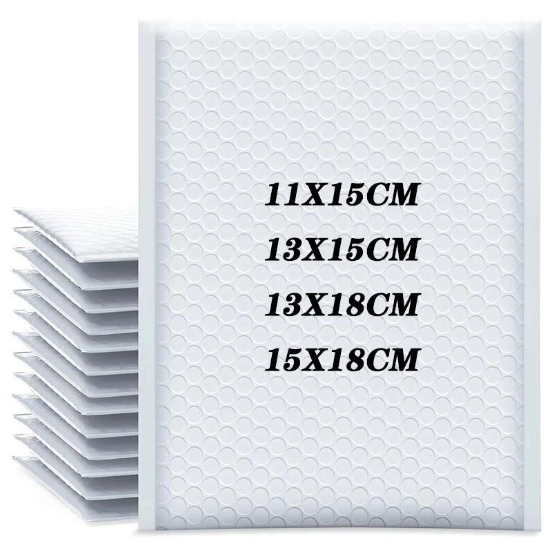 100pcs-bubble-mailers-self‑seal-padded-envelope-waterproof-shockproof-mailing-bags-for-small-items-shipping-packaging