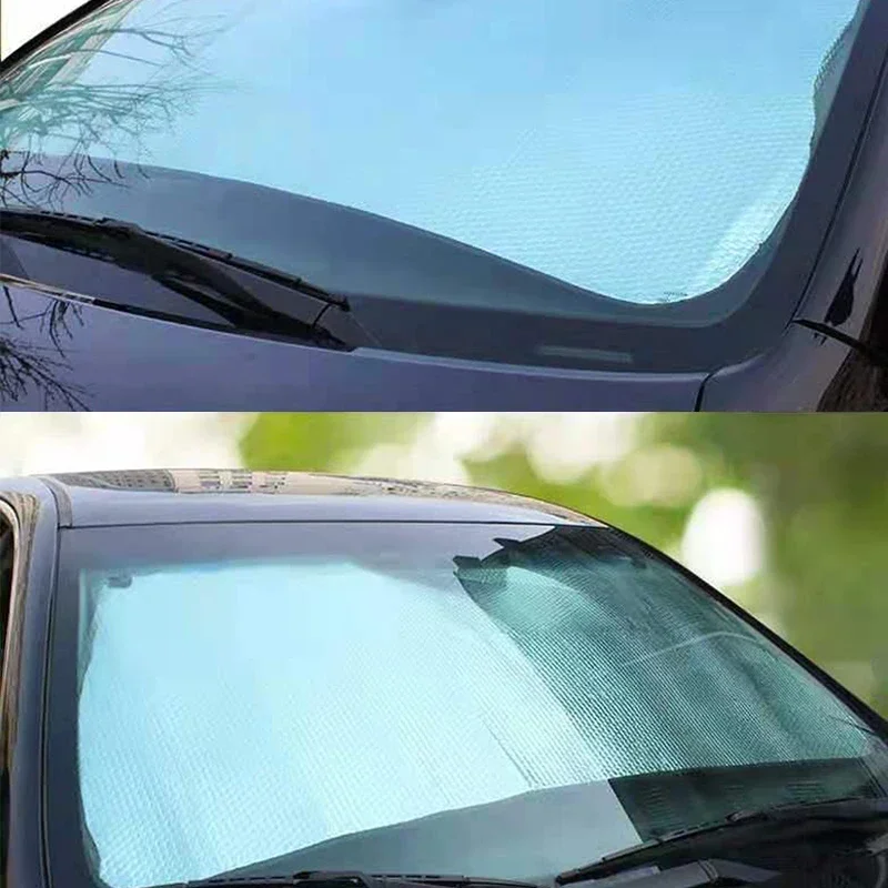 Faltbare Universelle Auto-Windschutzscheiben-Sonnenblende UV-Schutz Leichtgewichtige Sonnenblendenabdeckung für Auto-Windschutzscheiben – Detail 5