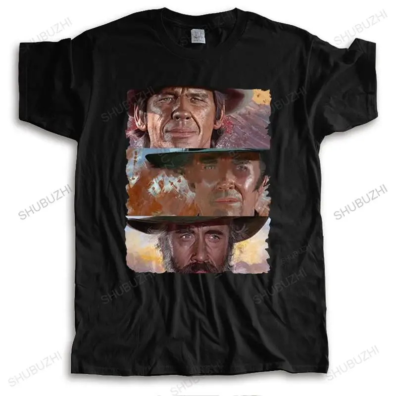 The Good The Bad And The Ugly T Shirt Men Soft Cotton T-shirt Handsome Graphic Tee Tops Short Sleeves Movie Film Lover Tshirt