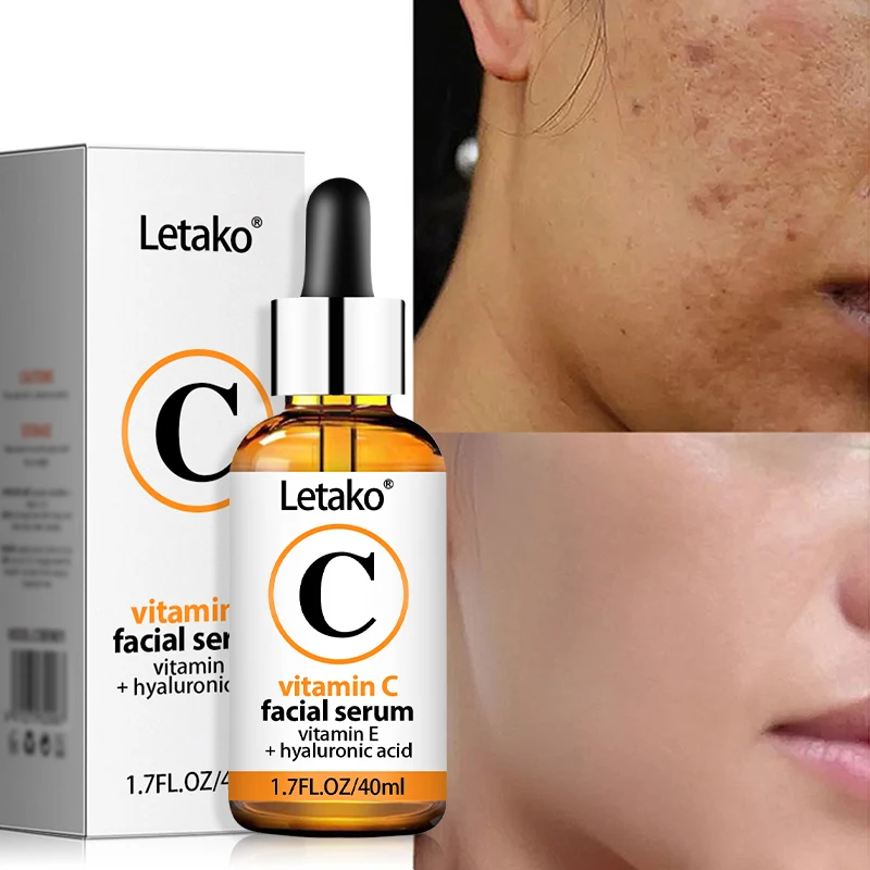 

Letako vitamin C face serum,moisturizing,whitening, bright,anti -aging,anti-aging reduction,spot fine lines facial nursing cream