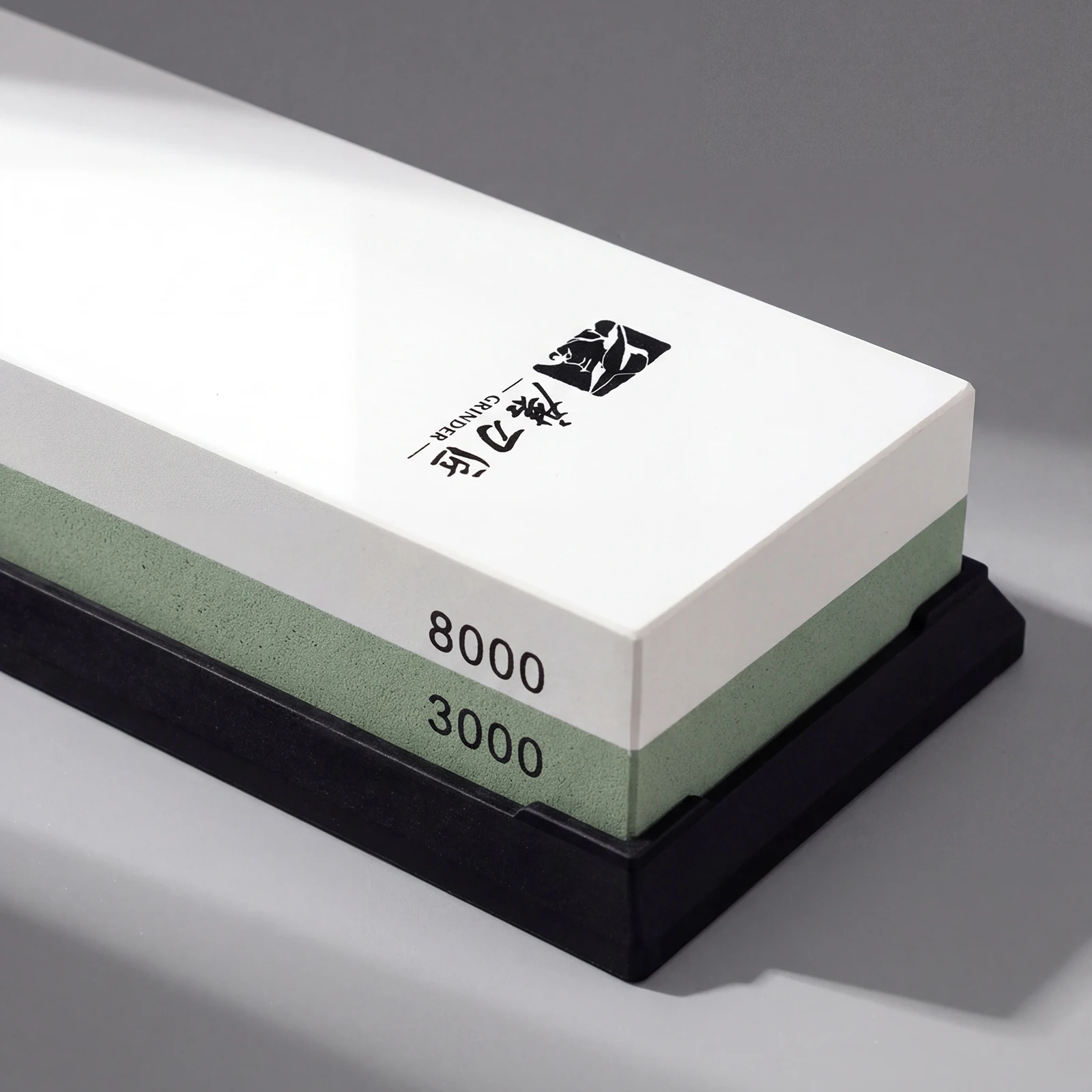 

8000/3000 Grit Dual Sided Corundum Whetstone Knife Sharpening Block 180x60x28mm 558g Heavy Duty Kitchen Sharpener