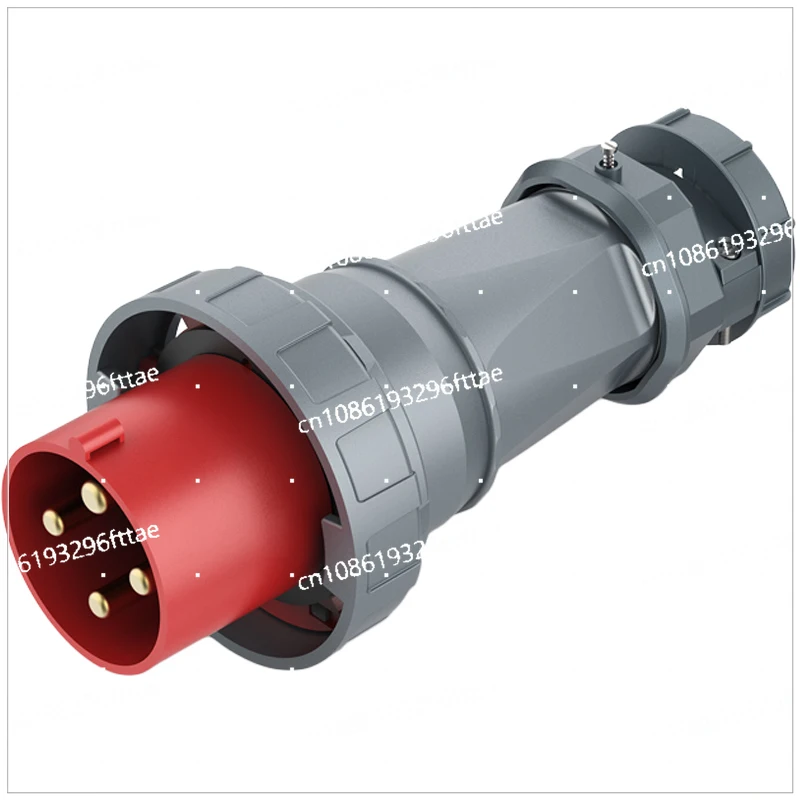 Anti-corrosion 400V Industrial Waterproof Plug TYP: 1443 Dustproof 125A Three-phase 4-wire IP67