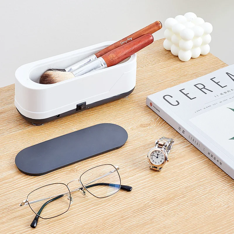 

New ultrasonic cleaning machine for contact lenses, household mini cleaner for braces, jewelry, and oil stains, vibrating cleane