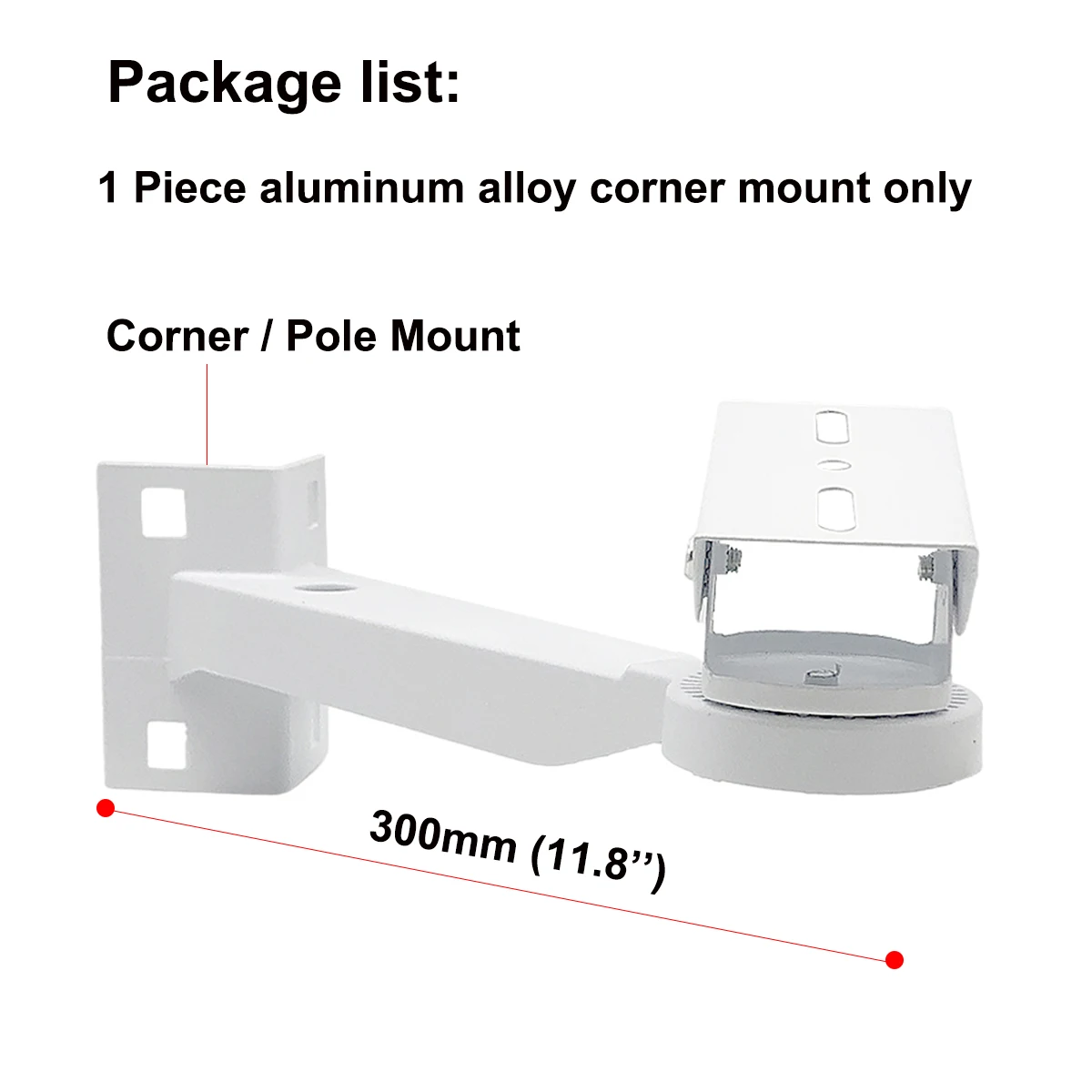 Wall Corner Mount Bracket Multifungsi Adapter Plate Monitoring Ball Machine Support untuk Multipel Device Transfer Install