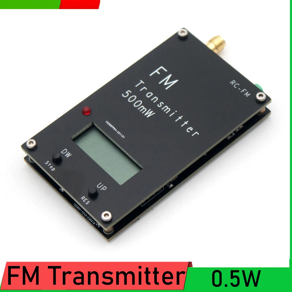 transmissor fm frequencia led display digital estereo 88m108mhz para transmissao de radio dsp receptor de estacao de radio do campus 2000m 05w 01