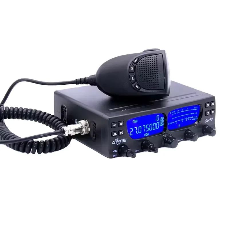 CB Mobile SSB AM FM 27mhz Radio Long Range Walkie Talkies Chierda New Arrival S890