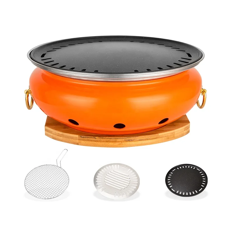 Portable  Barbecue Grill Easy Clean Barbecue Grills For Roast Shop Not Deformed Charcoal Barbecue Grill Stove