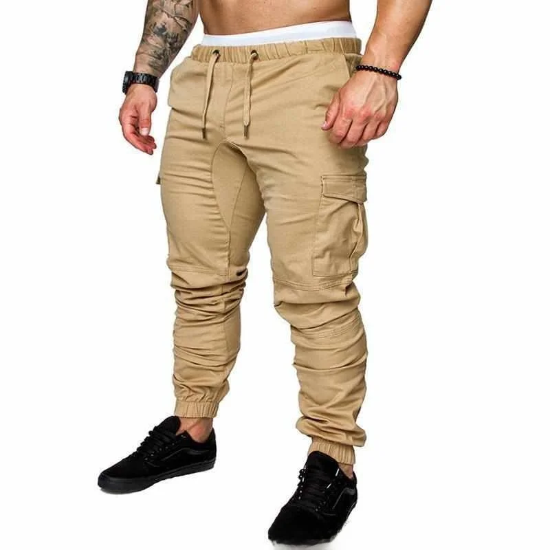 

New Winter Men's Cotton Casual Pants 2025 Straight Leg Cargo Trousers Youthful Vitali Sle Zipper Fly Workwear een Color