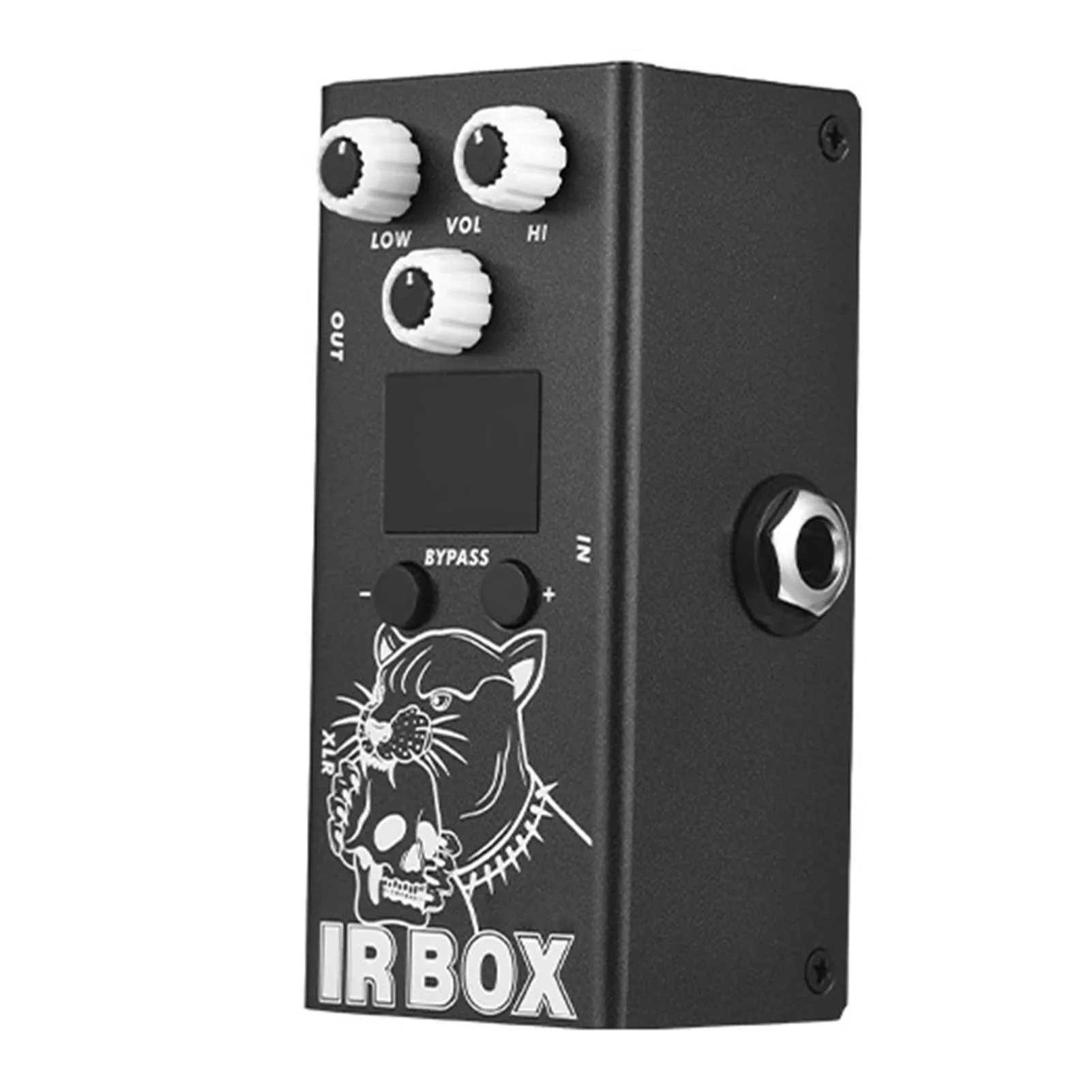 تأثير الجيتار الكهربائي للجيتار باس جيتار IR صندوق تأثيرات دواسة مع كابينة الأشعة تحت الحمراء دفعة استجابة خزائن مكبر الصوت محاكاة #3