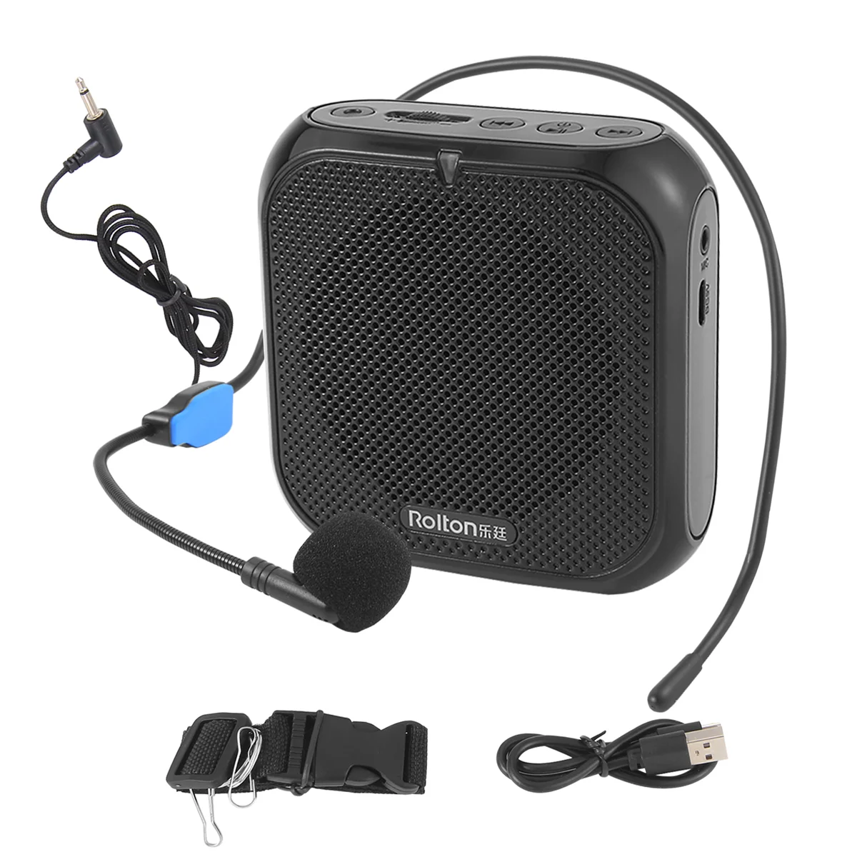 T82C HOT Sale  Portable Voice Amplifier, Booster with Microphone Loudspeaker Personal PA System for Voice Amplification