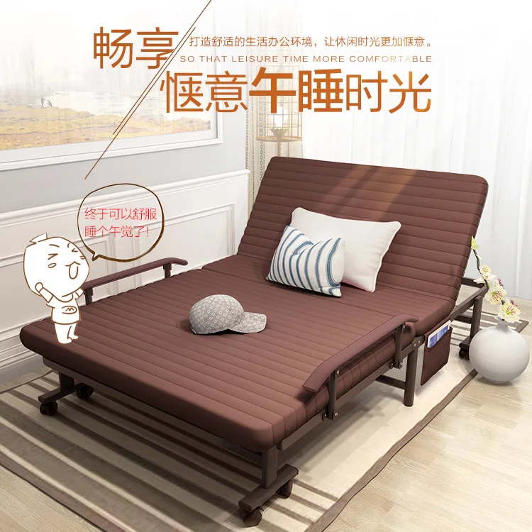 Bede folding bed simple  hospital escort  lunch break folding  invisible  office folding  sofa