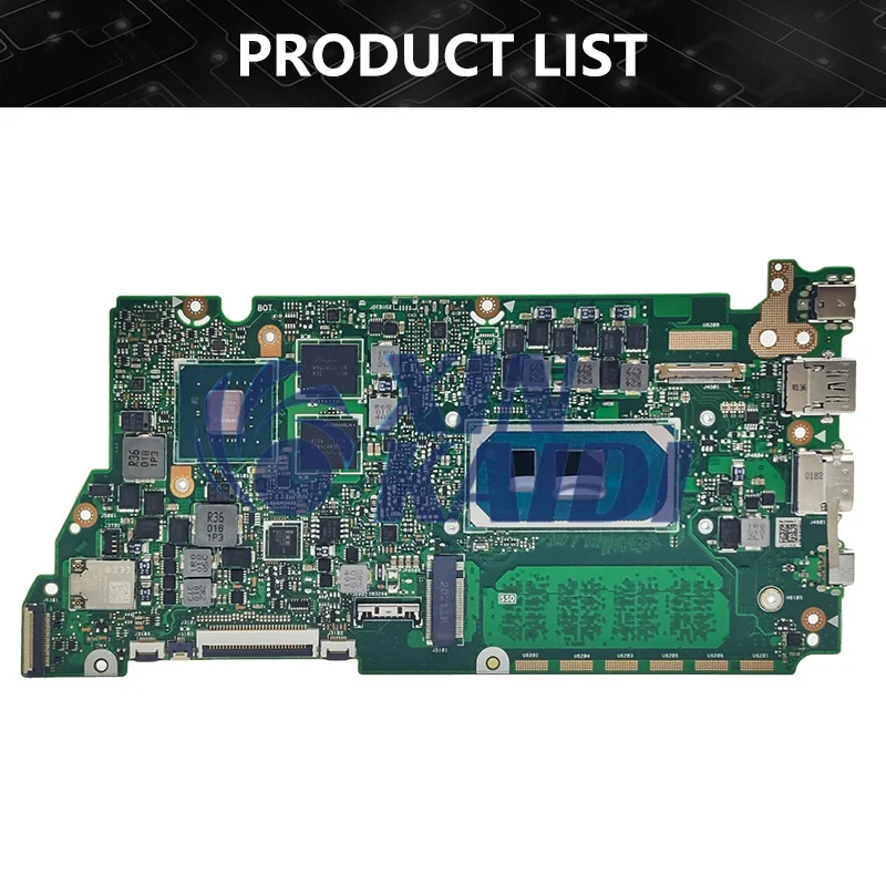 Computer Mainboard For ASUS X321JP X321JA X321J X321JQ I321J S333J Laptop Motherboard with CPU i5 i7 10th Gen RAM-8GB 16GB V2G