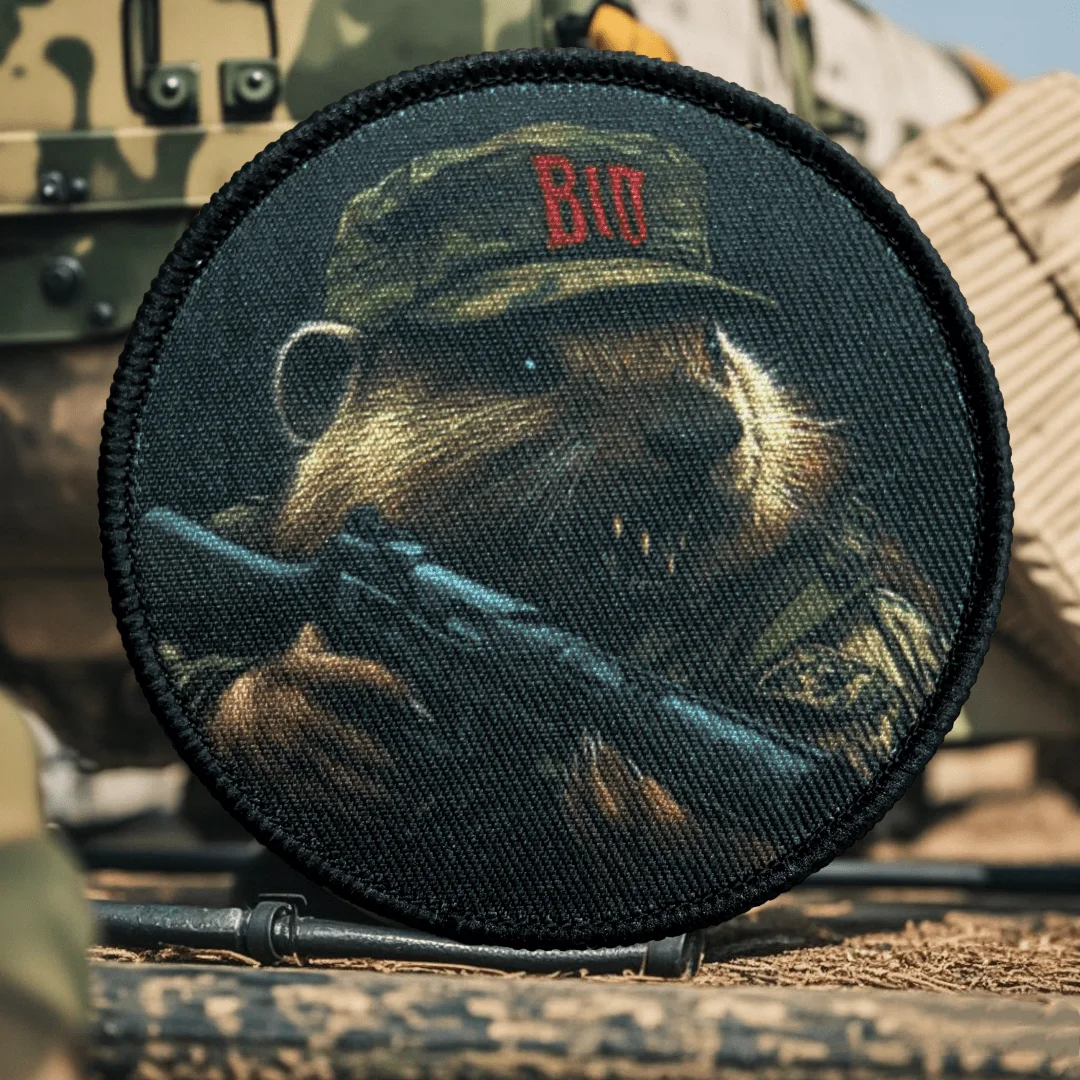 Beaver Morale Tactical Patch Biu Printed Hook&Loop Patches Military Bobr Kurwa Badge Armband Combat Backpack Stickers