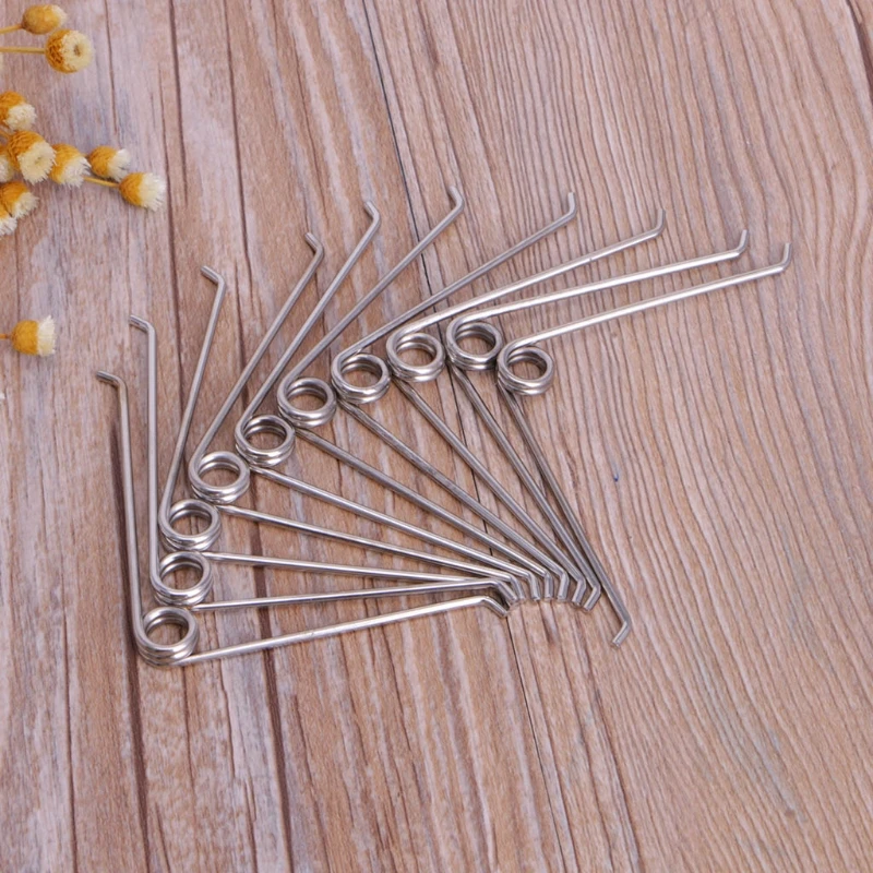 G6DA 10Pcs V Steel Compression Spring Gardening Scissors Accessories Tool