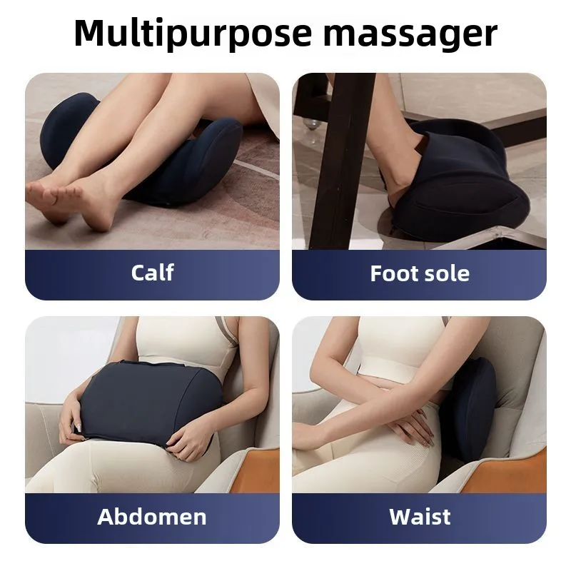 Leg Massager Calf Foot Relaxation Home Kneading Massage Foot Therapy Machine Wrapped Hot Compress Foot Bottom Massager