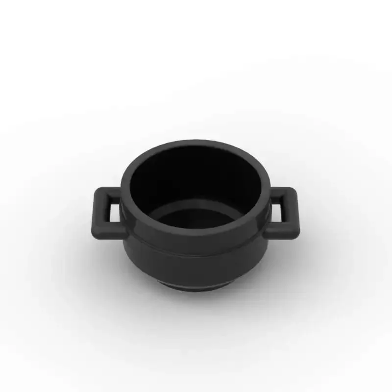 MOC 10PCS 4341 3x3x1 3/4 Doppel Griff Topf Bausteine Kit Kessel Ziegel Montieren Partikel DIY Spielzeug Kinder Geburtstag Geschenke