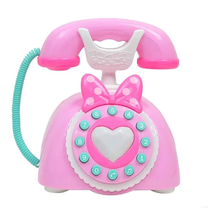 Corb Interactive Kids Telefone Toy com música e efeito sonoro