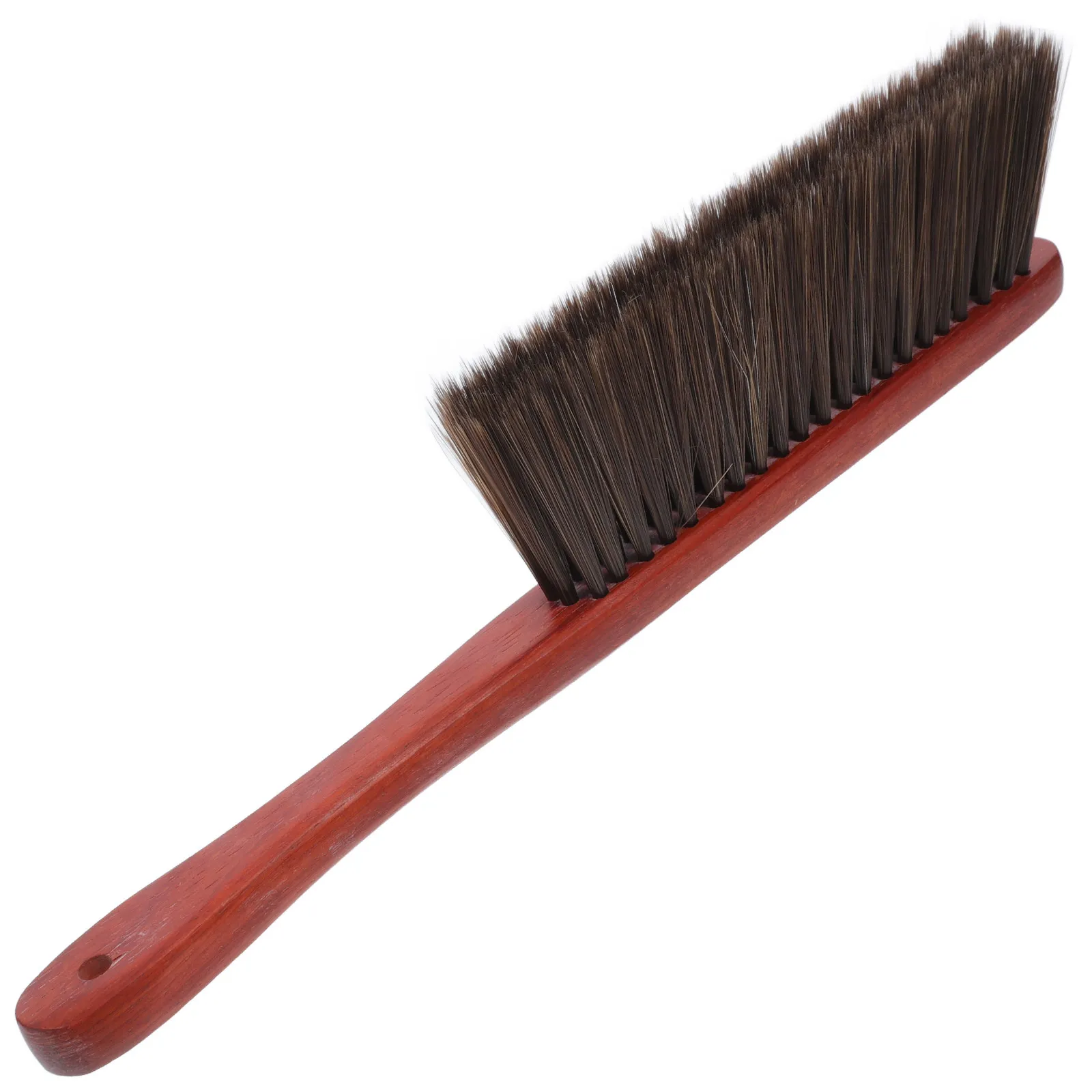 Long Handle Soft Bristle Fireplace Brush Wooden Hand Broom for Cleaning Fireplaces Ash Dust Benches Sofas Beds Furniture
