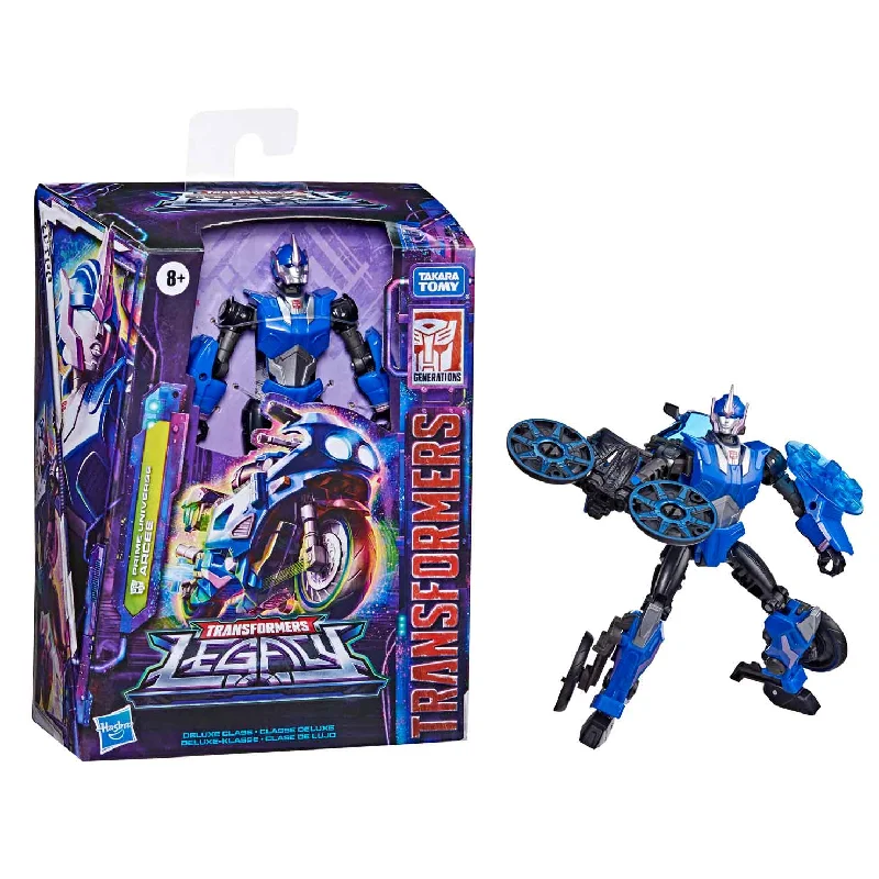 Original Transformers Legacy Series Deluxe Class PRIME UNIVERSE ARCEE Transformable Action Figure Model Kit Toys Gifts for Love