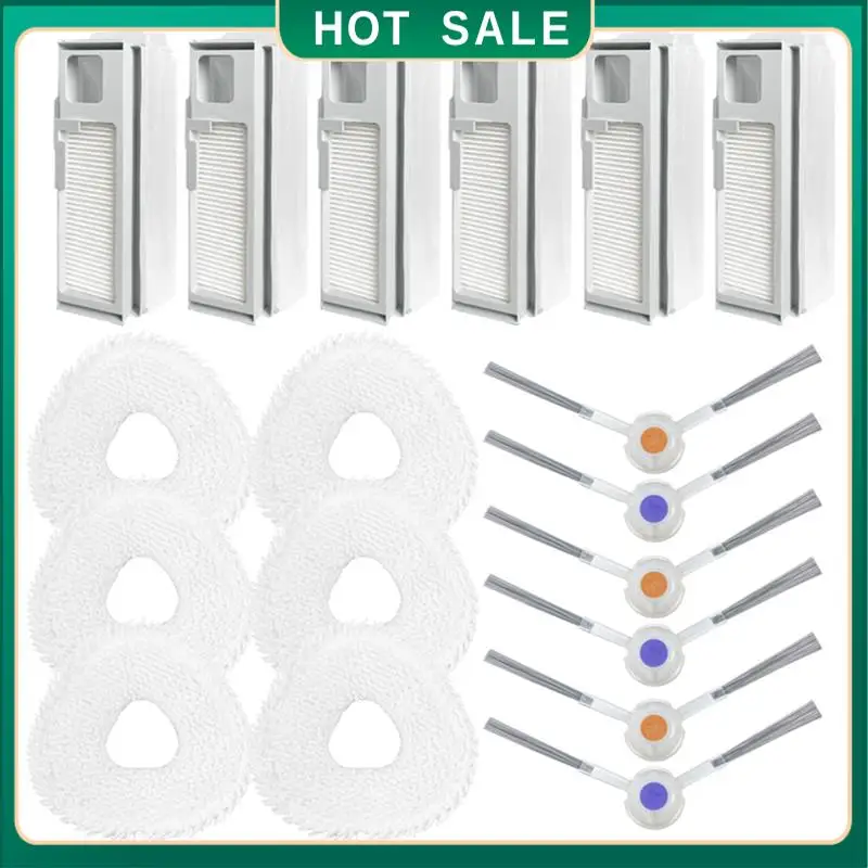 

24-часовая доставка для робота-пылесоса Narwal J4/J4 Lite, боковая щетка, тряпки для швабры, комплект аксессуаров, насадка