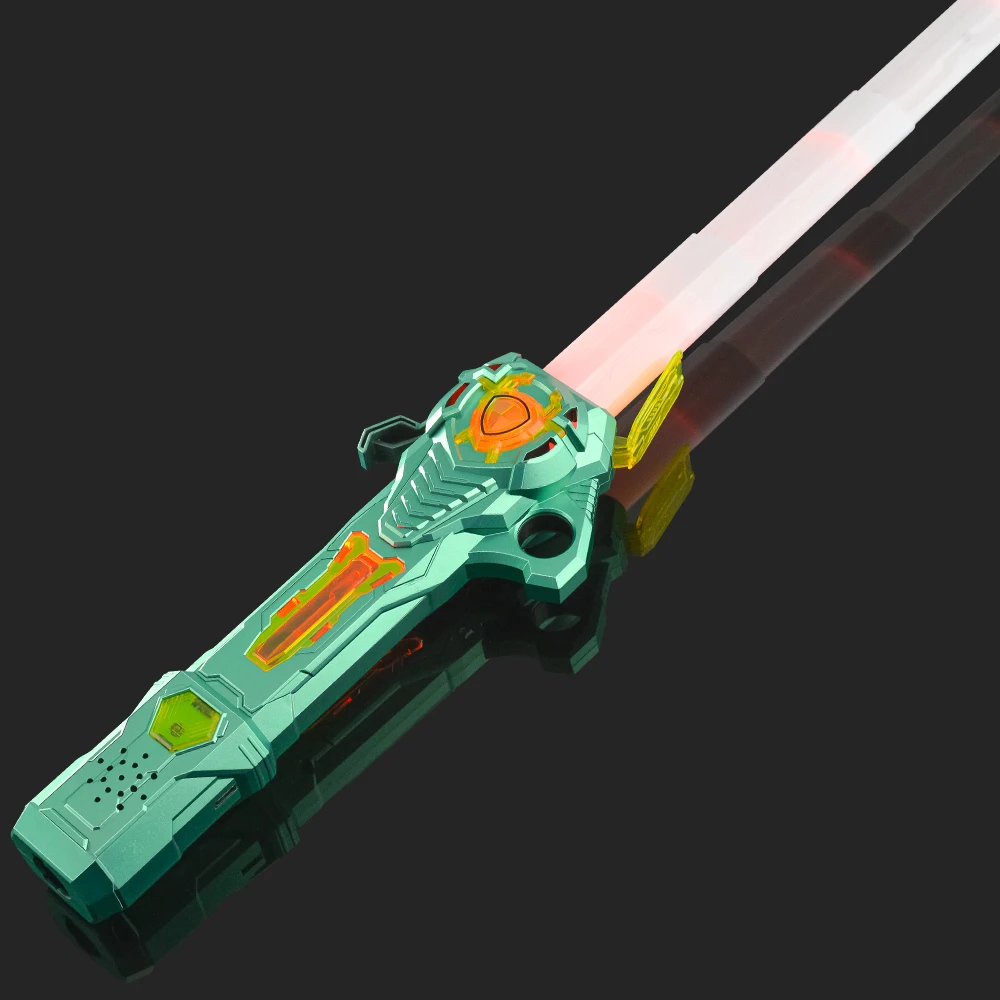 

RGB Light up Saber for Kids, USB Rechargeable Saber 16 Colors Retractable Laser Sword, Flashing Sword, Luminous Toy, Fluorescent