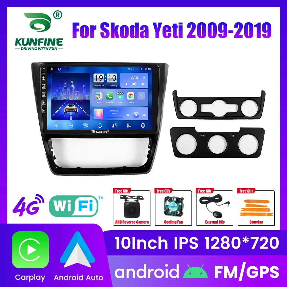 

Автомагнитола Android для Skoda Yeti 2009-2019, 2DIN, 8-ядерный процессор, GPS-навигация, IPS-экран, поддержка CarPlay и Android Auto
