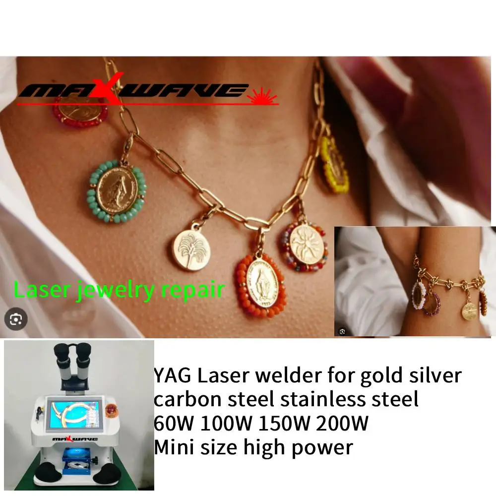 

Jewelry Welding Machine YAG Laser Spot Welder Laser Spot Soldering Welder 200W Mini Jewelry Laser Welding Machine 100J 160J