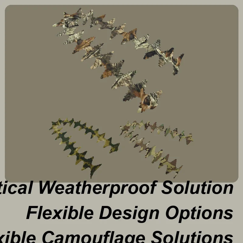 

Уличный костюм ghillie, камуфляжные вспомогательные полоски из ткани, невидимый камуфляжный ремень, регулируемые охотничьи полоски для игр на открытом воздухе