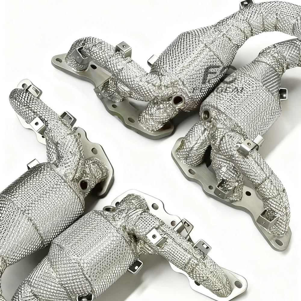 High-flow Exhaust Manifold Head for Aston Martin DBS DB9 Rapide 6.0L V12 Exhaust System Exhaust Downspout Power Upgrade