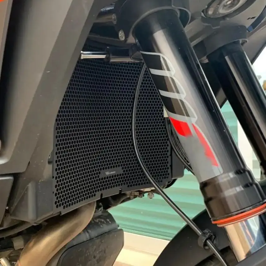 

For 1290 Super Adventure S/R 2017 2018 2019 2020 Motorbike Radiator Guard Grille Protective Cover Oil Cooler Grill Protector
