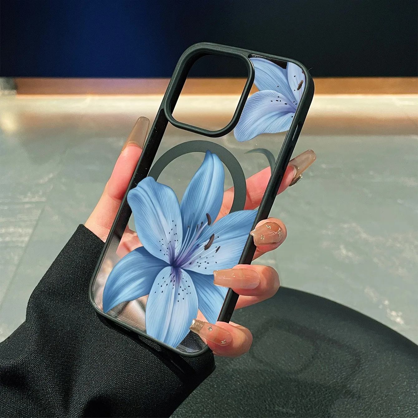 Lce Blue Lily Şeffaf Kılıf Mag - Clear Magsafe Case incelemesi ve fiyatı