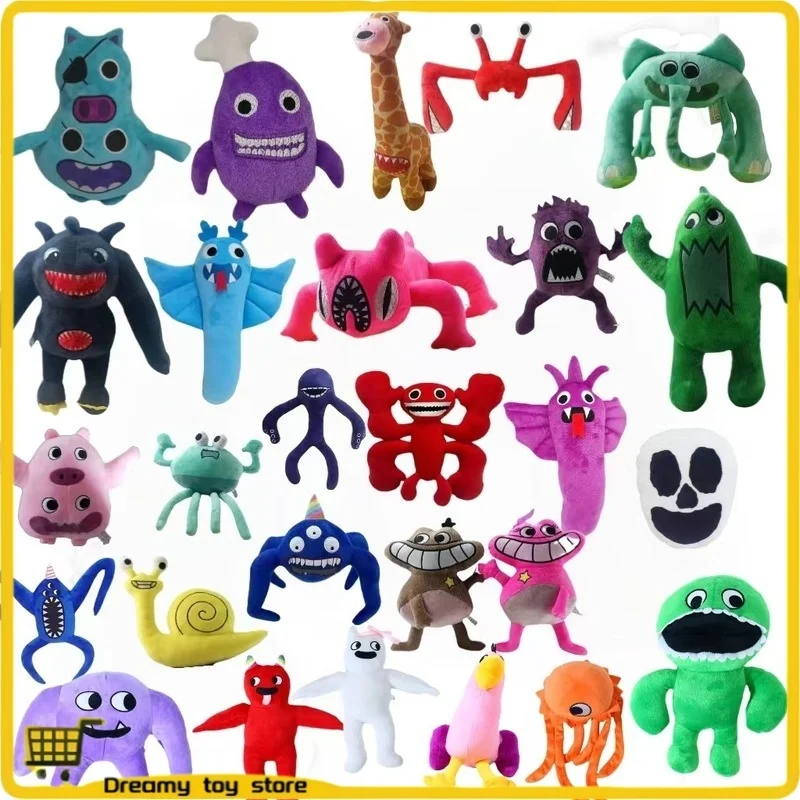 Garten Of Banban Plush Toys Stuffed Animals Dolls Banban Garden Game Dolls Monster Plush Toy Kids Gifts Birthday Gift