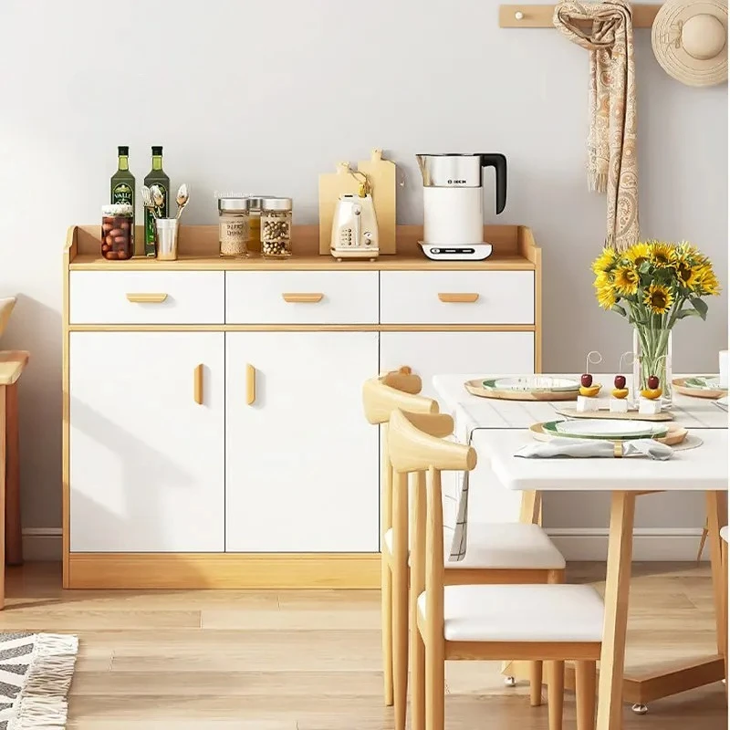 Gabinetes de té de oficina Gabinetes de cocina de madera modernos Gabinetes de almacenamiento simples Muebles de cocina Sala de estar