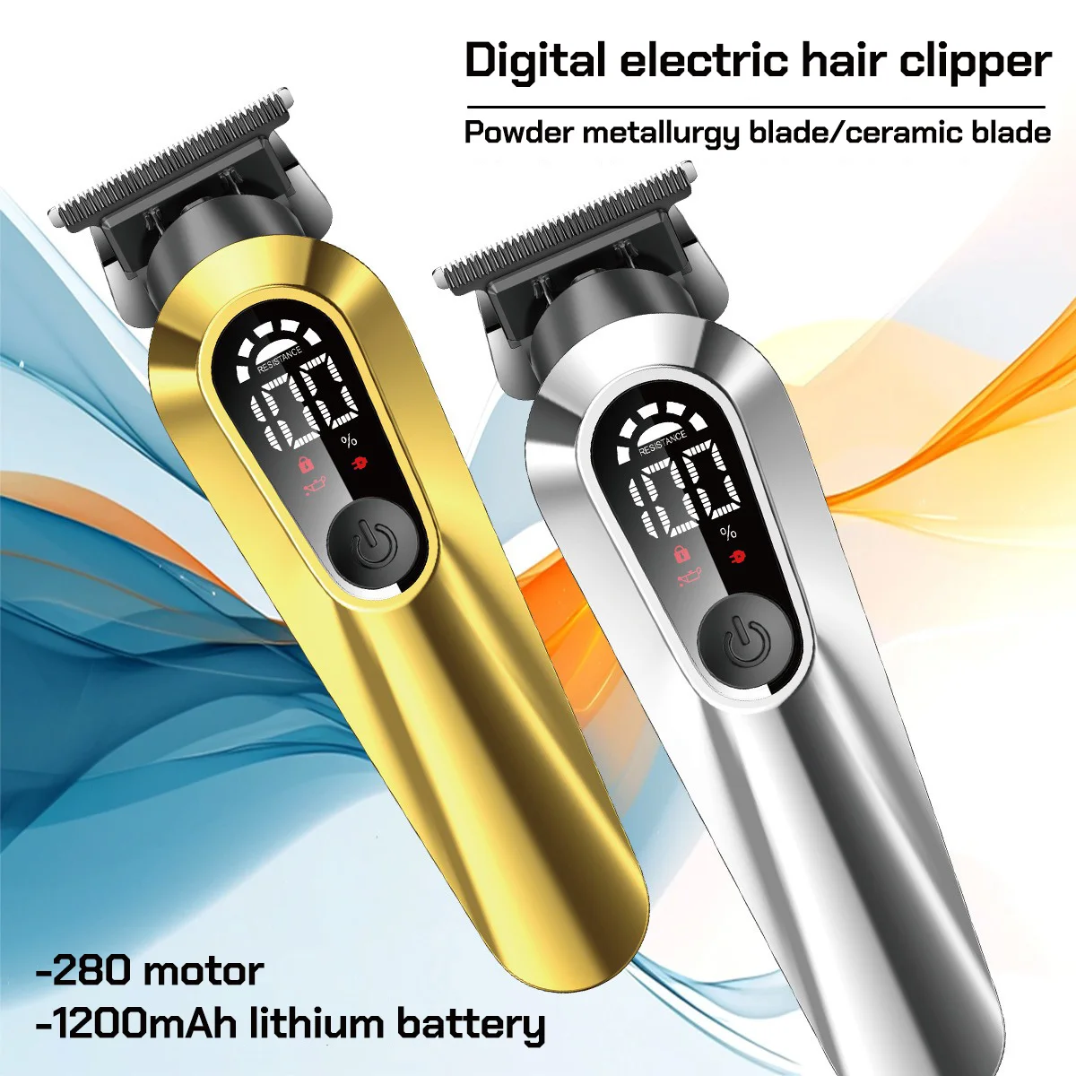 ماكينة تشذيب الشعر الاحترافية BRD-YT-816 7000 دورة في الدقيقة ماكينة قص الشعر أداة تشذيب اللحية ماكينة حلاقة نحاسية بيضاء وفضية وذهبية