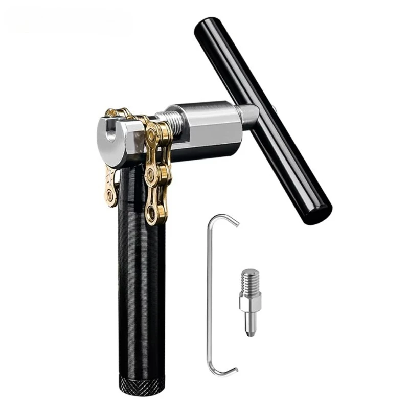 LEBYCLE bicycle chain breaker 1-12 speed chain link pin cutter removal tool, bicycle repair tool