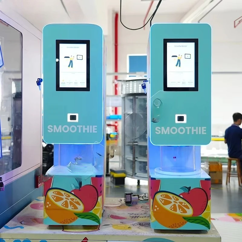 7/11 Automatic Milkshake Machine Fresh Fruit with SDK Features Milkshake Vending Machine