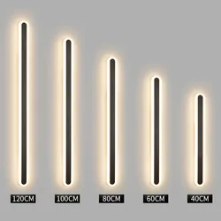 Modern and minimalist indoor wall lights, bedrooms, living rooms, hallways, villas, minimalist LED long lights, home decoration