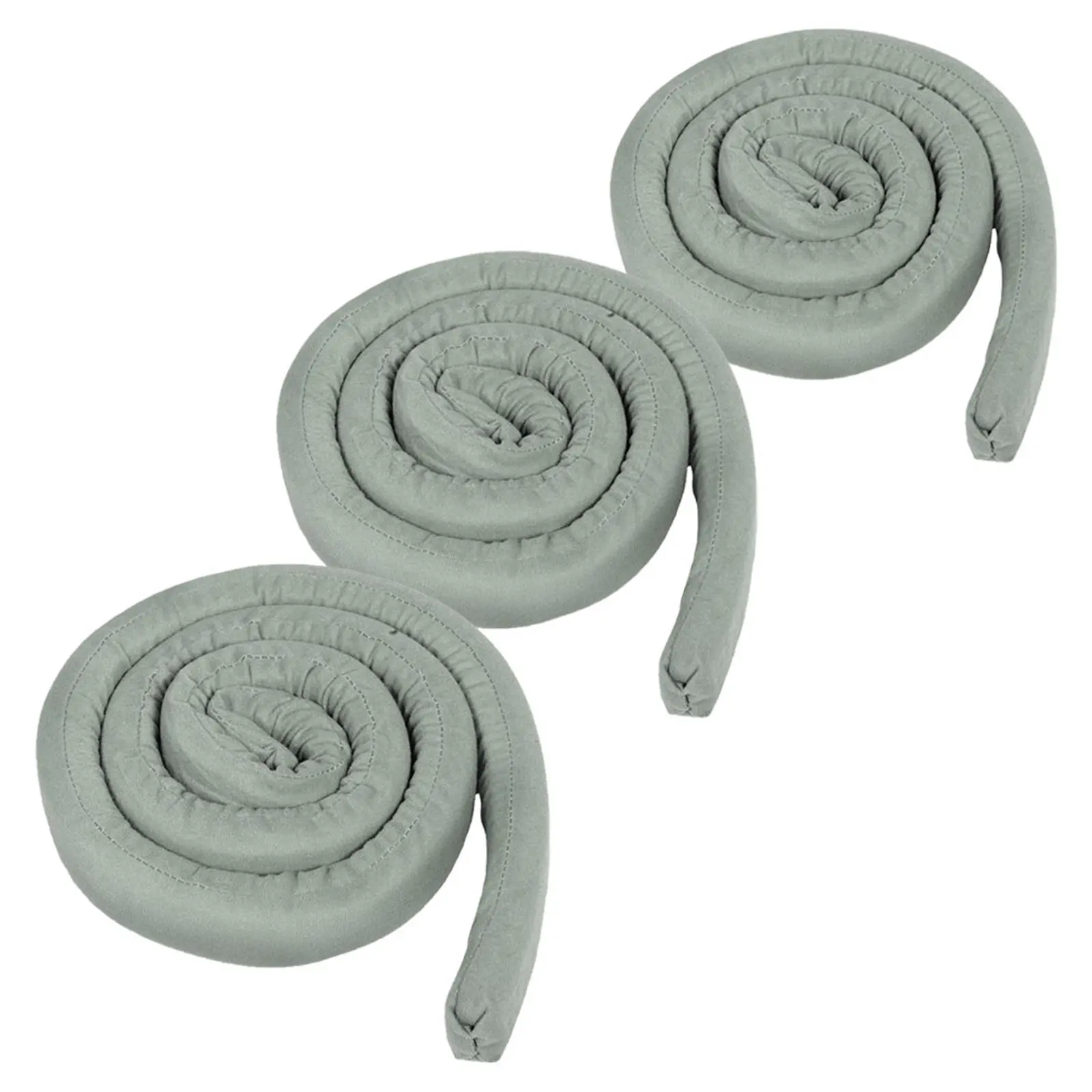 3Pcs Bed Mattress Space Filler Flexible Crack Cushion Slipcover Tuck Rod Bed Wall Space Filler Headboard Pillow