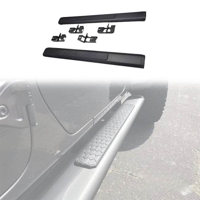 New High Quality 4x4 Car Offroad Accessories Aluminum 2Door 4Door Side Step for Jeep Wrangler JL 2018+