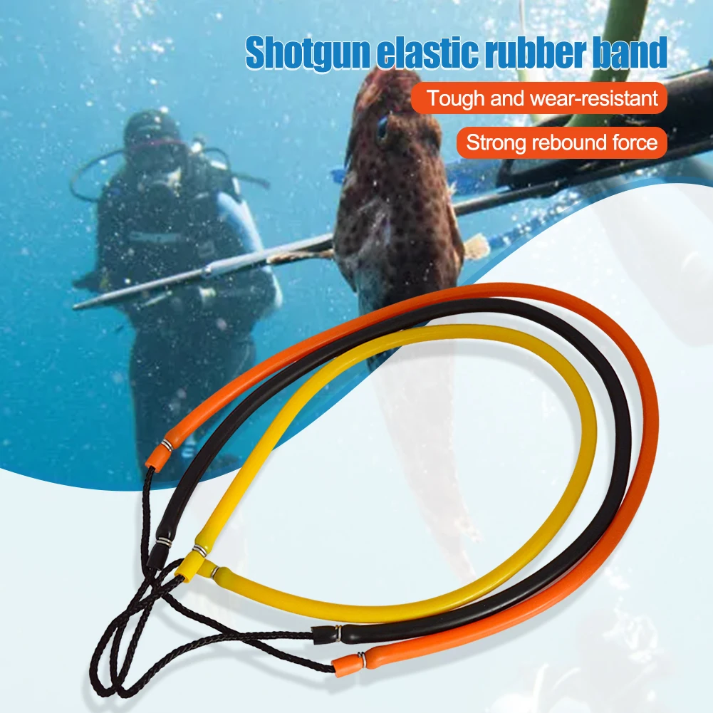 Resistant Rubber Fishing Hand Spearing Equipment Speargun Pole Spear Sling Speargun Pole for Harpoon Spearfishing Diving