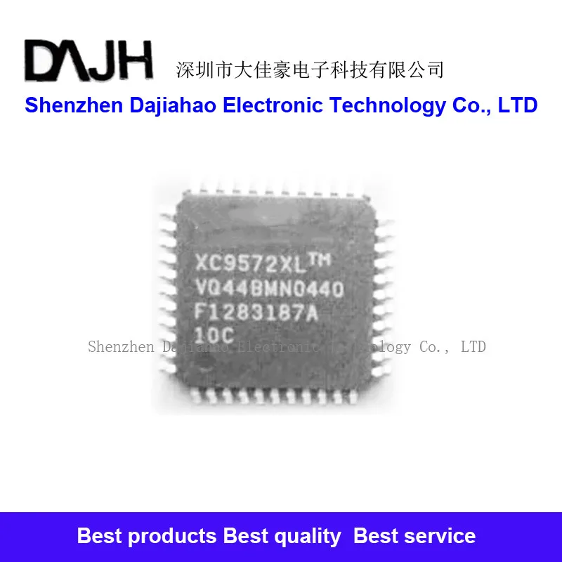 2pcs/lot XC9572XL-10VQ44C XC9572XL-VQG44 XC9572XL  ic chips in stock